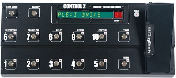 open zoom image for DigiTech Control 2 Foot Controller, Top