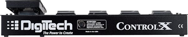 open zoom image for DigiTech Control X Foot Controller for GNX and Genesis, Rear