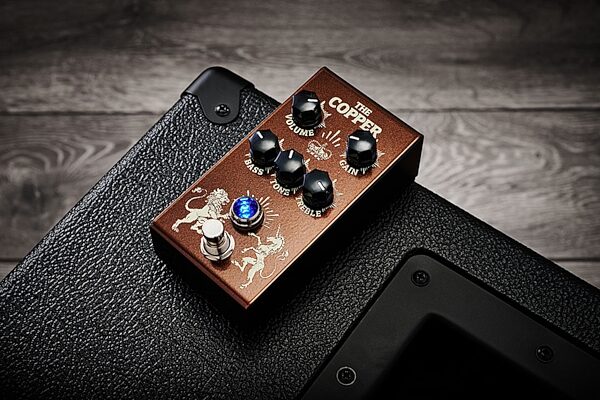 open zoom image for Victory V1 The Copper Preamp Pedal, New, In Use