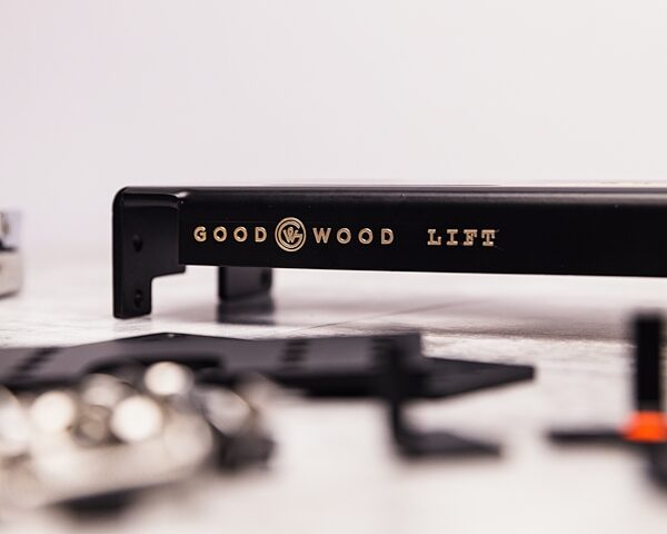 open zoom image for Goodwood Audio LIFT Adjustable Pedalboard Riser, 21" Wide, New, Detail Side