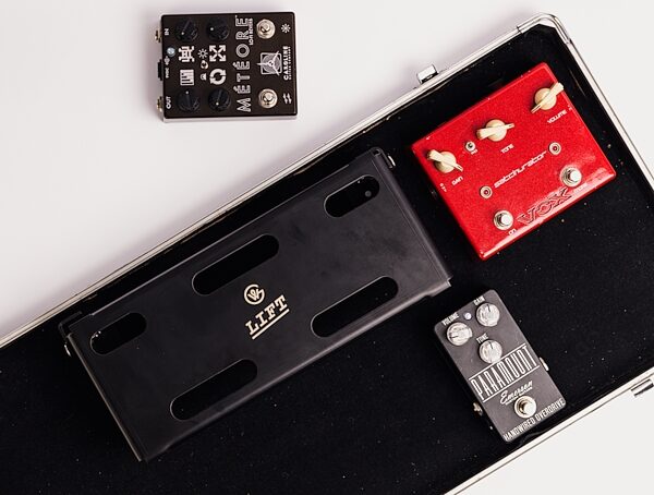 open zoom image for Goodwood Audio LIFT Adjustable Pedalboard Riser, 12" Wide, New, Detail Front