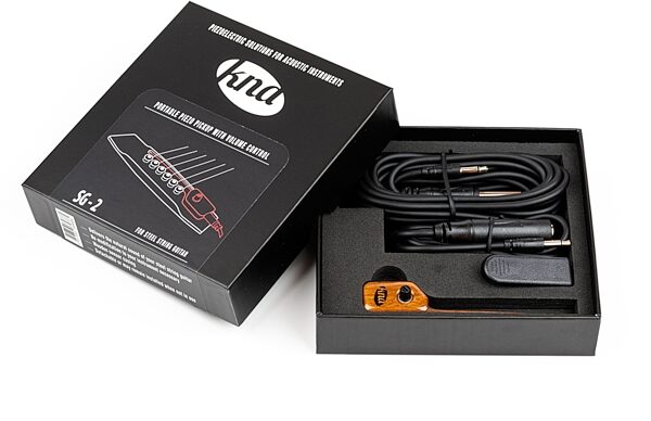 open zoom image for KNA SG-2 Portable Piezo Pickup with Volume Control, Open Box (Like New), Action Position Back