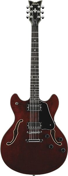 open zoom image for Schecter Corsair Electric Guitar, Gloss Walnut