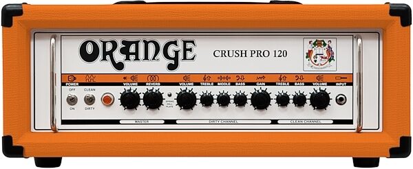 open zoom image for Orange Crush Pro 120 Guitar Amplifier Head, Main