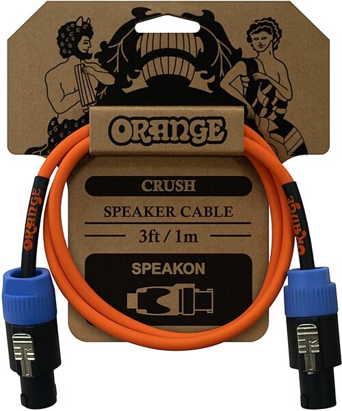 open zoom image for Orange Crush Speakon/Speakon Speaker Cable, 3 foot, Main