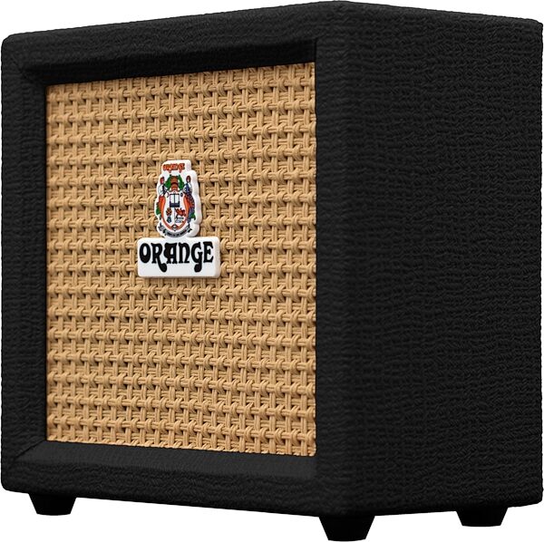 open zoom image for Orange Crush Mini Guitar Combo Amplifier (3 Watts), Black, Action Position Back