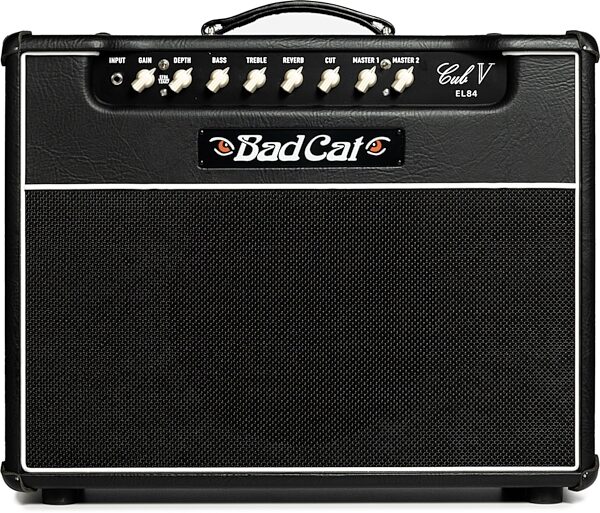 open zoom image for Bad Cat Cub V Handwired EL84 Guitar Combo Amplifier (15 Watts, 1x12"), New, Action Position Front