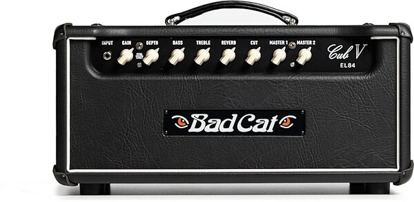 open zoom image for Bad Cat Cub V Handwired EL84 Powered Guitar Amplifier Head (15 Watts), New, Action Position Front