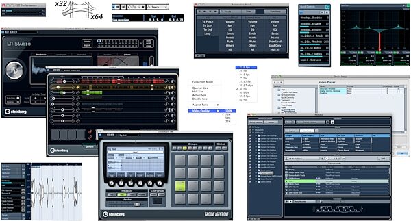open zoom image for Steinberg Cubase Studio 5 Recording Software (Macintosh and Windows), New to 5