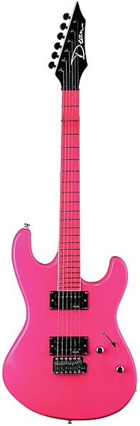open zoom image for Dean Custom Zone Electric Guitar, Fluorescent Pink