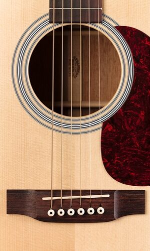 open zoom image for Martin D-1 Acoustic Guitar (with Case), Bridge
