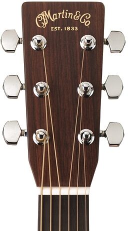 open zoom image for Martin D-28 Dreadnought Acoustic Guitar (with Case), Headstock