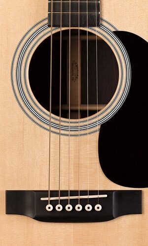 open zoom image for Martin D-28 Dreadnought Acoustic Guitar (with Case), Bridge