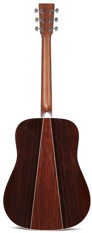 open zoom image for Martin D-35 Dreadnought Acoustic Guitar (with Case), Back