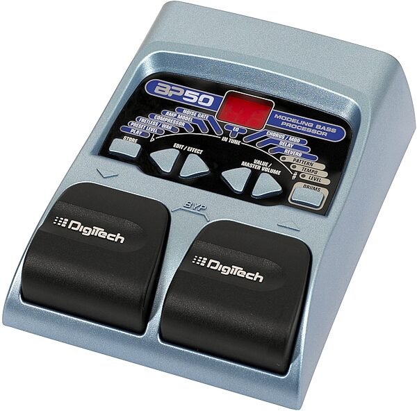 open zoom image for DigiTech BP50 Bass Guitar Multi-Effects Processor, Angle View