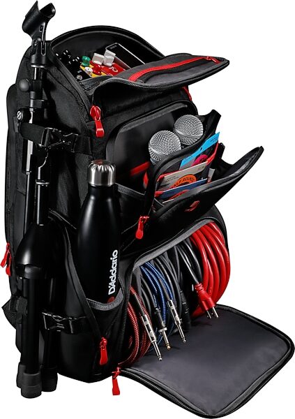 open zoom image for D'Addario PW-BLGTP-01 Backline Gear Transport Pack, New, Action Position Back