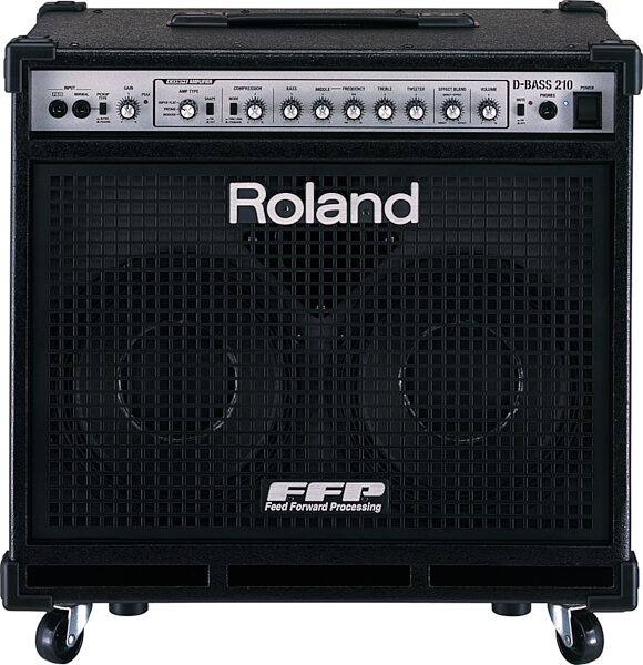 open zoom image for Roland D-Bass 210 Bass Combo Amplifier (400 Watts, 2x10 in.), Main