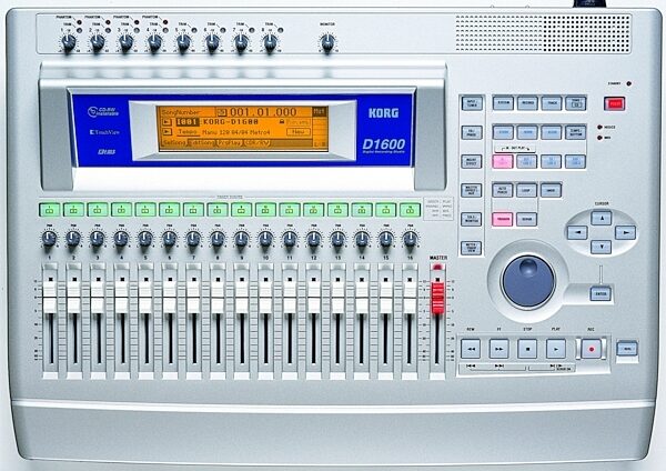 open zoom image for Korg D1600 16-Track Digital Recorder with FREE CDRW 2x8 (40GB Drive), Main