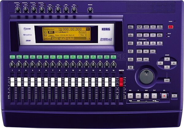 open zoom image for Korg D1600MKII 16-Track Digital Recorder, Main