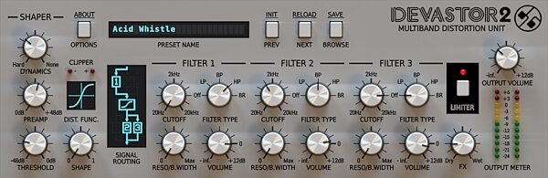 open zoom image for D16 Group Devastor 2 Audio Plug-in Software, Digital Download, Action Position Back