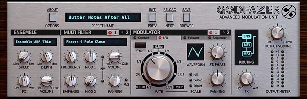 open zoom image for D16 Group GodFazer Audio Plug-in, Digital Download, Screenshot Front