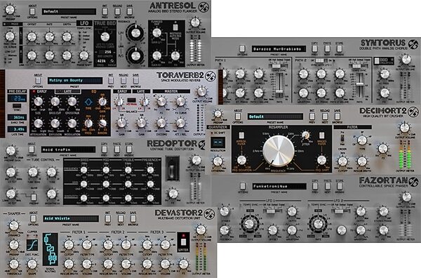 open zoom image for D16 Group SilverLine Audio Plug-in Effects Collection, Digital Download, Screenshot Front