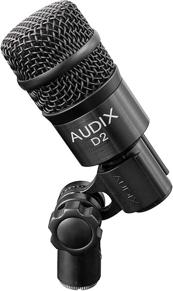 open zoom image for Audix D2 Dynamic Hypercardioid Instrument Microphone, Single Microphone, With Clip