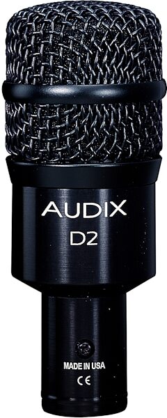 open zoom image for Audix D2 Dynamic Hypercardioid Instrument Microphone, Single Microphone, Main