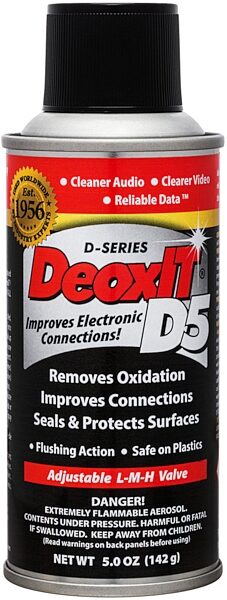 open zoom image for Hosa CAIG DeoxIT D5 Contact Cleaner, New, Main