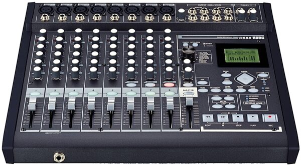 open zoom image for Korg D888 8-Track Hard Disk Recorder, Slant