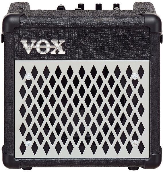 open zoom image for Vox DA5 Portable Battery-Powered Guitar Combo Amplifier (5 Watts, 1x6.5 in.), Black with Chrome
