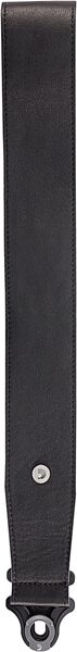 open zoom image for D'Addario Comfort Leather Auto-Lock Guitar Strap, Black, 25BAL00, Action Position Back