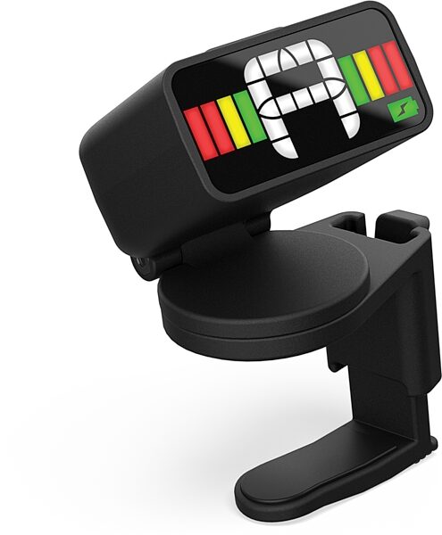 open zoom image for D'Addario PW-CT-12RC Micro Rechargeable Headstock Tuner, New, Action Position Back
