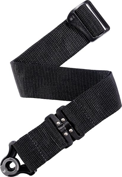 open zoom image for D'Addario PWSALSV00 Auto-Lock Swivel Guitar Strap, New, Action Position Back
