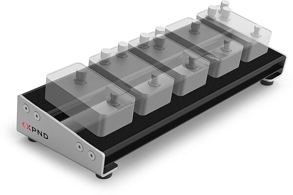 open zoom image for D'Addario XPND Core Single Row Pedalboard, New, Action Position Back