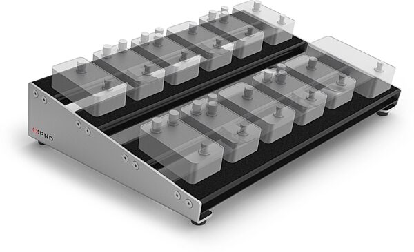 open zoom image for D'Addario XPND Core Double Row Pedalboard, New, Action Position Back