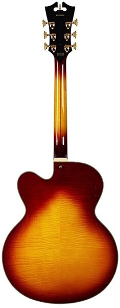 open zoom image for D'Angelico Excel EXL-1 Archtop Hollowbody Electric Guitar (with Case), Back