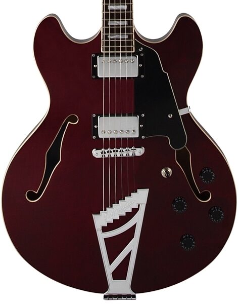 open zoom image for D'Angelico Premier DC Semi-Hollowbody Electric Guitar, Body