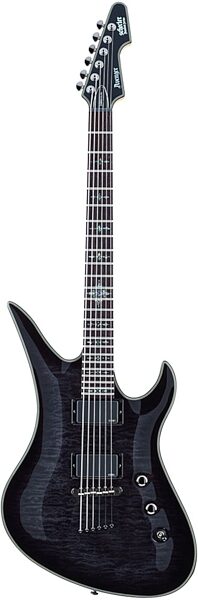open zoom image for Schecter Damien Elite Avenger Electric Guitar, See-Thru Black