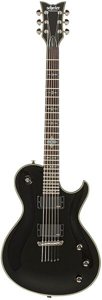 open zoom image for Schecter Damien Solo Elite Electric Guitar, Metallic Black