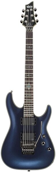 open zoom image for Schecter Damien Elite FR Electric Guitar with Floyd Rose, Dark Metallic Blue