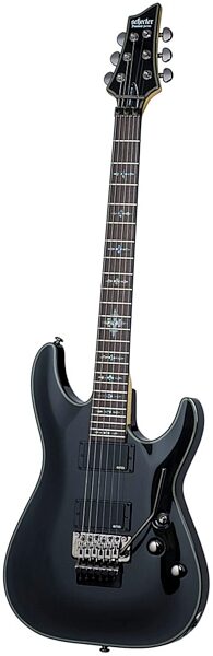 open zoom image for Schecter Damien Elite FR Electric Guitar with Floyd Rose, Metallic Black