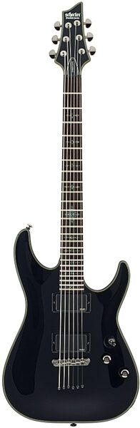 open zoom image for Schecter Damien Elite Electric Guitar, Metallic Black