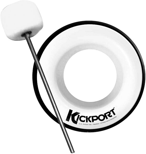 open zoom image for Danmar 206 White Felt Bass Drum Beater, pack