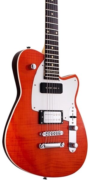 open zoom image for Reverend Double Agent OG 20th Anniversary Flame Maple Electric Guitar, Alt