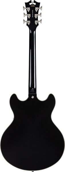 open zoom image for D'Angelico Premier DC Electric Guitar (with Gig Bag), Black Flake, Back