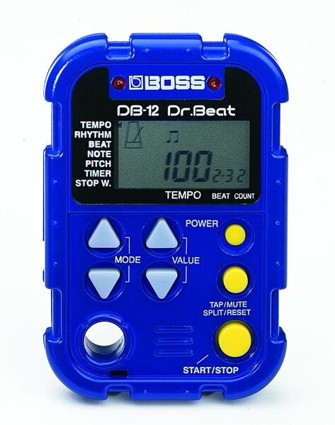 open zoom image for Boss DB12 Dr. Beat Metronome with Stopwatch and Tap, Main