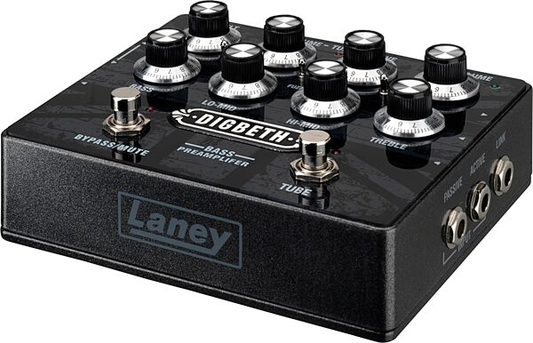 open zoom image for Laney Digbeth DP-PRE Hybrid Bass Preamp Pedal, New, Action Position Back