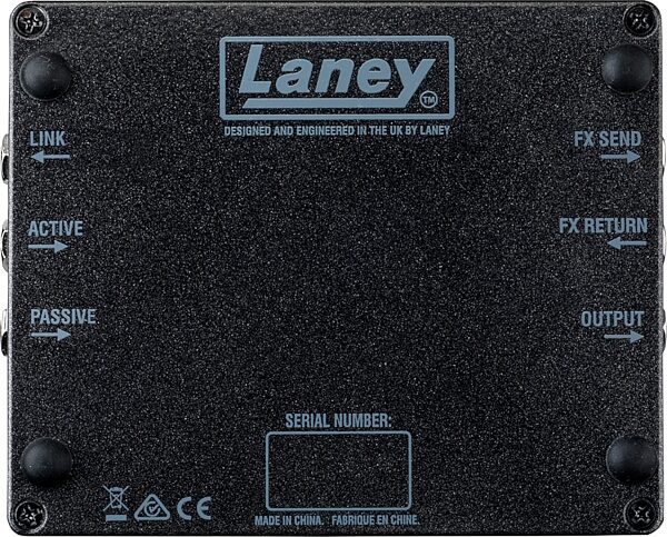 open zoom image for Laney Digbeth DP-PRE Hybrid Bass Preamp Pedal, New, Action Position Back