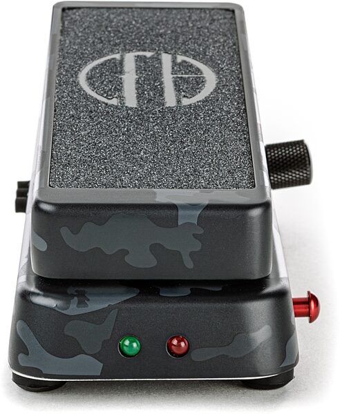 open zoom image for Dunlop Dimebag Darrell Cry Baby From Hell Wah Pedal, Black Camouflage, Action Position Back
